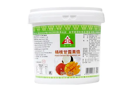 Mango Pomelo Coconut Dessert Filling