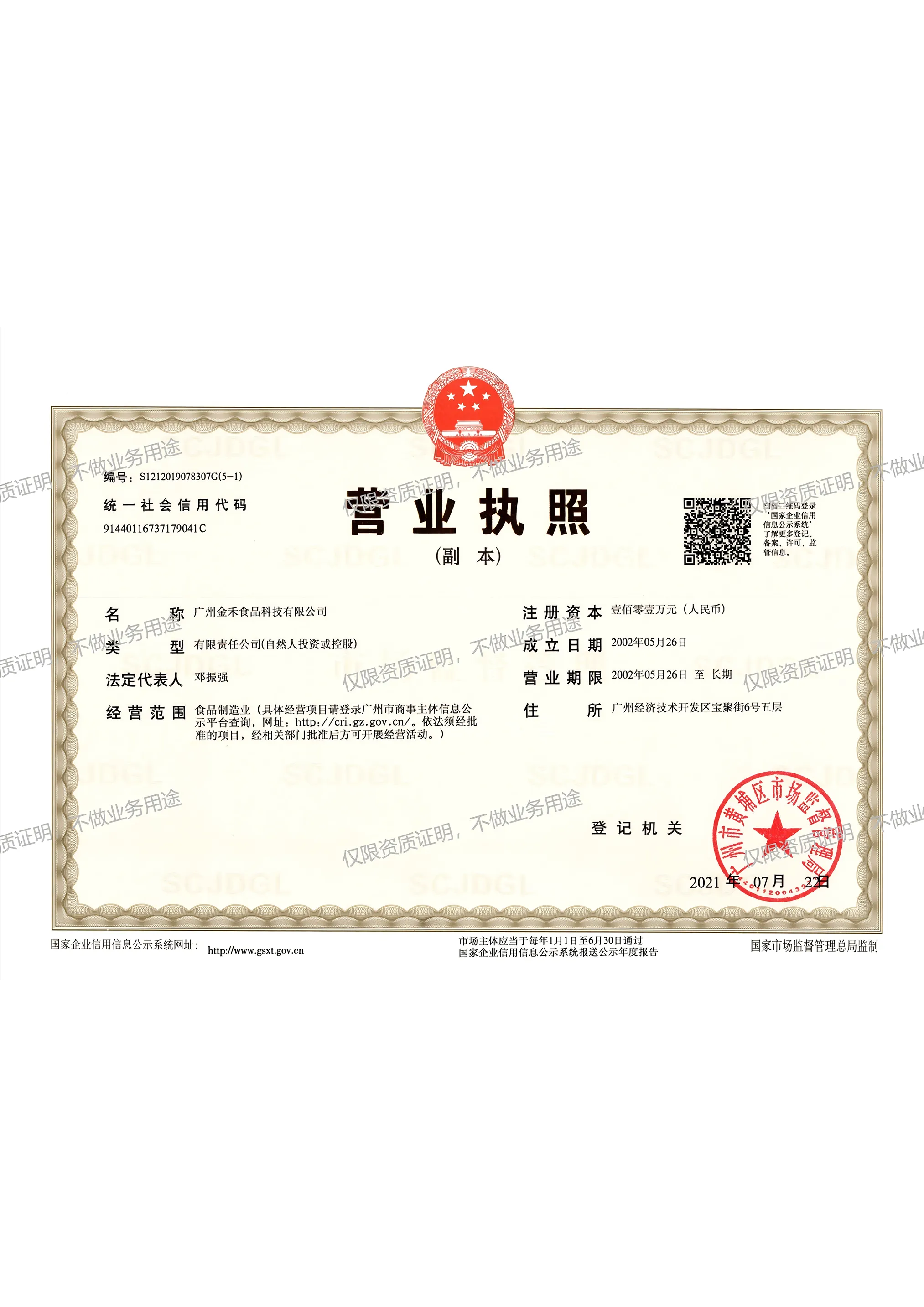 Business License